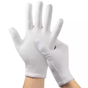 5Pairs(10Pcs) Moisturizing Gloves Overnight, Cotton Gloves for Dry Hands Eczema, - Picture 1 of 12