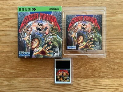 Ghost Manor USA TurboGrafx 16 PC Engine Turbo Duo Express VERY RARE COMPLETE - Image 1 of 4