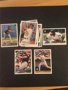 1996 Topps Oakland A's Athletics Team Set Series 1 & 2 - 13 Cards - Picture 1 of 1