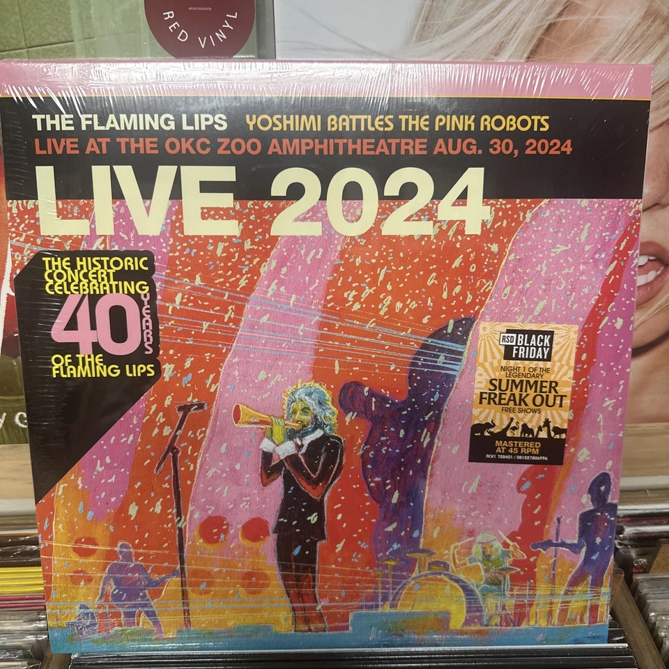 The Flaming Lips Yoshimi Battles The Pink Robots Live RSDBF 2025 VINYL BRAND NEW - Image 1 of 1