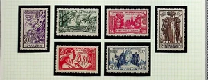 FRENCH POLYNESIA Sc 117-22 LH SET OF 1937 - COLONIAL ARTS EXPO - (CA25) - Picture 1 of 1