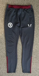 Aston Villa Castore Training Pants, Medium, Zipped Pockets, Very Good Condition - Picture 1 of 4