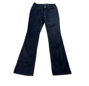 Jeans donna Grane taglia 5 lungo vita bassa Y2K junior denim lavaggio scuro anni 2000’ - Foto 1 di 13