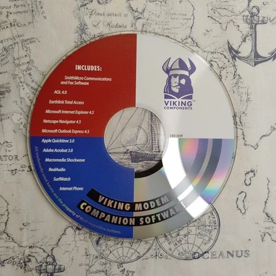 Viking Components Smith Micro QuickLink MessageCenter III Modem Software CD/3.5" - Image 1 of 4