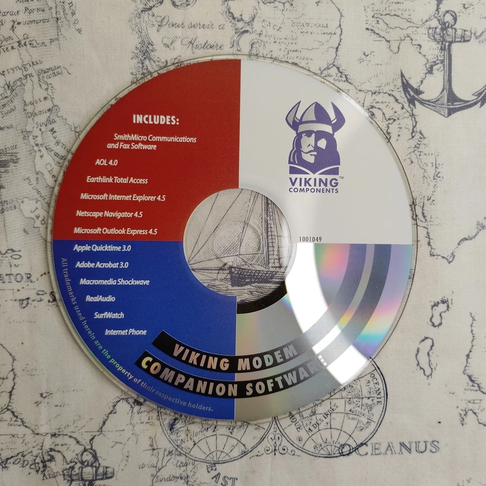 Viking Components Smith Micro QuickLink MessageCenter III Modem Software CD/3.5" - Image 1 of 4