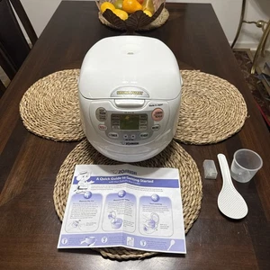 ZOJIRUSHI RICE COOKER Neuro Fuzzy 10 Cup Warmer NS-ZCC18 - Picture 1 of 10