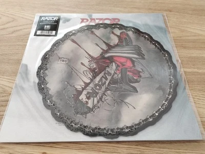 RAZOR Violent Restitution 10'' PICTURE DISC MINT - Bild 1 von 4