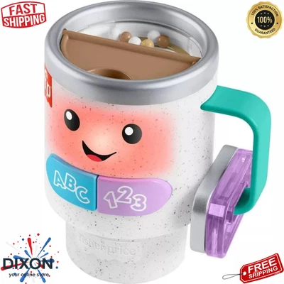 Taza de café Fisher-Price Laugh & Learn juguete para bebés y niños pequeños despertar y aprender Foto 1 de 4