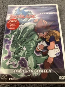 Beyblade - Vol. 8: Majestic Match (DVD, 2004) **BRAND NEW** SEALED*** - Foto 1 di 2