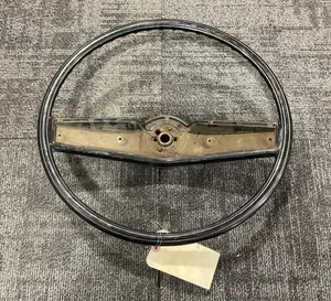 Volante original GM 1970 Camaro RS; usado, negro - Imagen 1 de 4