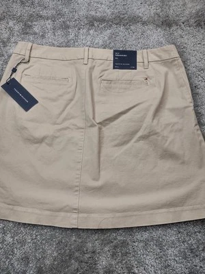 Falda TOMMY HILFIGER HOLLYWOOD por encima de la rodilla línea A talla 12 nueva con etiquetas Foto 1 de 4
