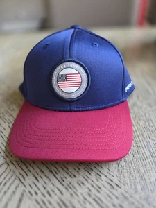 PGA Tour Mütze USA Flagge Pro Series Golfmütze Kappe verstellbar Druckknopflasche neu mit Etikett Amerika - Bild 1 von 7