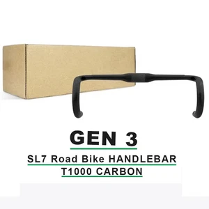 Rennrad Lenker Kohlefaser 31,8 mm Flare 2 Grad Cockpit Fahrradzubehör - Bild 1 von 28