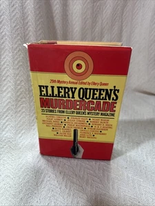 Ellery Queen's Murdercade(23 stories from EQ Mystery Magazine) 1st ed 1975 HC/DJ - Foto 1 di 6