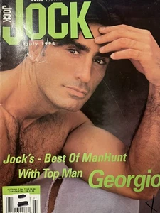VINTAGE JOCK  MAGAZINE  *JULY 1998 *BEST OF MANHUNT * GEORGIO - Bild 1 von 1