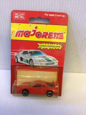 Vintage MAJORETTE #211 = FERRARI F 40 GTO = RED Made In France - NIP - Image 1 of 3