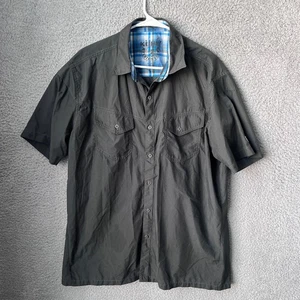Camisa KUHL Para Hombres XL Gris Eluxur Montaña Cultivada Bolsillos Abotonados Exterior Senderismo - Imagen 1 de 10