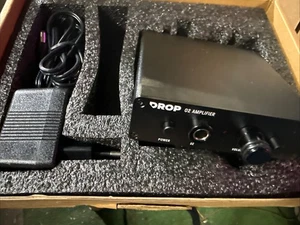 NUEVO DROP O2 Amplificador de Auriculares de Escritorio Amplificador Ganancia Media 240V Fuente de Alimentación UE - Imagen 1 de 4