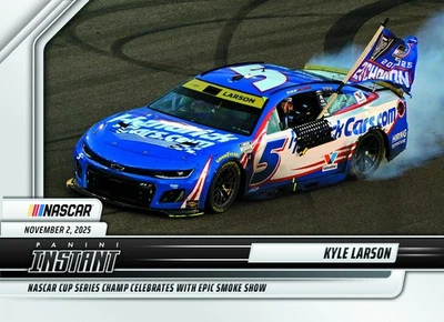 2025 Panini Instant NASCAR #69 Kyle Larson Hendrick Motorsports PRESALE - Image 1 of 2