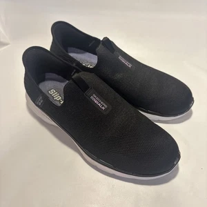 Skechers Go Walk Hands Free Slip-Ins, Black, Purple Size 11 Hyper Pillars - Picture 1 of 13