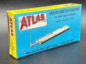 Model Train #65 HO SWITCH MACHINE UNDER-TABLE Atlas NOS New in Box - Picture 1 of 3