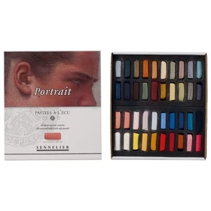 Savoir-Faire Soft Pastels Half Stick Set 40/Pkg-Portrait - Picture 1 of 3