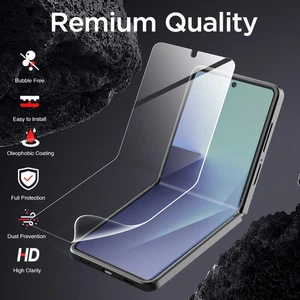 3pcs For Samsung Galaxy Z Flip7 Soft Hydrogel Screen Protector Film HD Cover - Picture 1 of 10