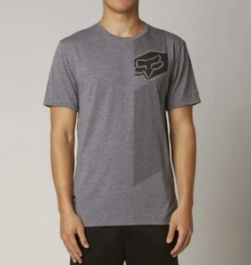 FOX ACTIVE TECH RACING LEGACY FOX HEAD PREMIUM T-SHIRT GRAU ERWACHSENE GRÖSSE MEDIUM - Bild 1 von 7