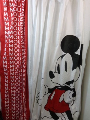 Disney Store Mickey Mouse Cortina de Ducha con Ojales de Metal 69 X 67 Foto 1 de 4
