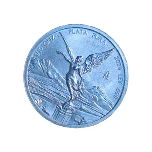 Silber Mexikanische Libertad Onza 2024 1/10 oz Stempelglanz + 0,999 1g Silber - Bild 1 von 5