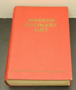 1950 Modern Culinary Art French & Foreign Cookery by Henri-Paul Pellaprat HC - Picture 1 of 14