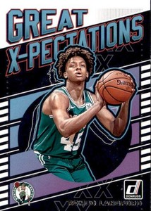 2019-20 Panini Donruss Basketball Romeo Langford Great X-Pectations #6 Celtics