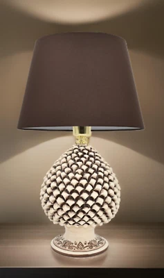 Tischleuchte Leuchten Keramisch Sizilien Licht Zapfen Groß für - Bild 1 von 4