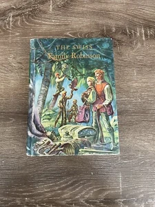 Vintage The Swiss Family Robinson Illustrated Junior Library by Lynd Ward - Picture 1 of 12