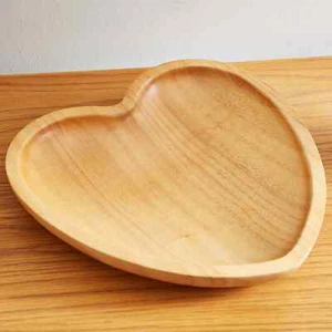 Nuevo Impresionante Tazón de Madera con Forma de Corazón Almacenamiento Baratillas Olla u Otros Artículos Regalo - Imagen 1 de 2