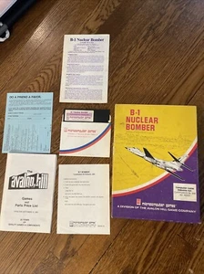 B-1 Nuclear Bomber / Avalon Hill Game / Commodore 64/128 COMPLETE Manuals BOX - Picture 1 of 7