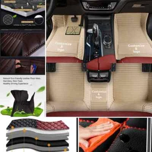 For Fit Lexus ES GS HS IS LS Car Floor Mats Front & Rear Custom Auto Rugs Carpet - Foto 1 di 26