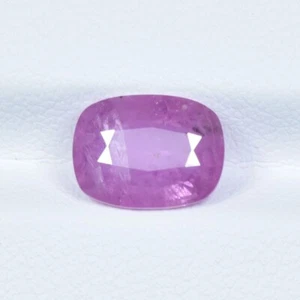 2.82 ct GCI" MASSIVE GLOW PINK / NATURAL PINK SAPPHIRE - Cushion Gems Video !! - Picture 1 of 3