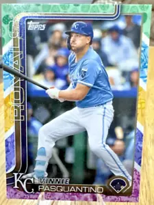 Vinnie Pasquantino 2025 Top Series 1 - Easter egg pastel Exclusive Kansas City  - Picture 1 of 2