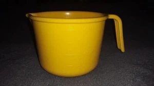 Vtg Little Tikes Yellow Measuring Cup Pretend Play Kitchen Accessory 80s 1984 - Picture 1 of 4
