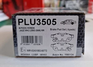 Bremsbeläge Satz hinten Abtex passt Honda Jazz 2002-1.2 1.3 1.4 1.5 1.6 43022SO4E01 - Bild 1 von 6