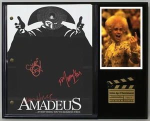 Amadeus Reproduction Signed Movie Script Wood Plaque Display - Picture 1 of 7