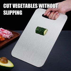 New Titanium Cutting Board - 100% Pure Titanium Cutting Boards For Kitche, 1 Pac - Picture 1 of 7