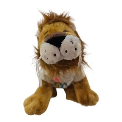 Webkinz Caramel Lion HM175 NO CODE Retired Stuffed Animal Peace Sign T-Shirt - Image 1 of 4