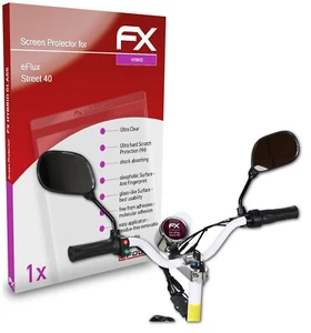 atFoliX Película Vidrio para eFlux Street 40 9H Armadura protectora - Imagen 1 de 5