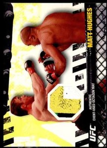 Matt Hughes/UFC 63 Card 2010 Topps UFC Fight Mat Relics #FMMH 