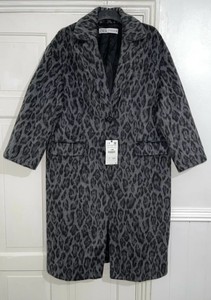Las mejores ofertas en Zara Mujer Estampado Animal Poliéster Cáscara  Externa abrigos, chaquetas y chalecos para Mujeres | eBay