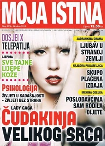 MOJA ISTINA #129 2018 CROATIAN TRUE EVENTS MAGAZINE cover LADY GAGA - Picture 1 of 1