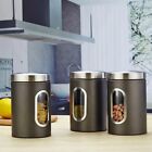 1.5L Stainless Steel Sealing Storage Jar Canister Dried Fruit Coffee Tea SD