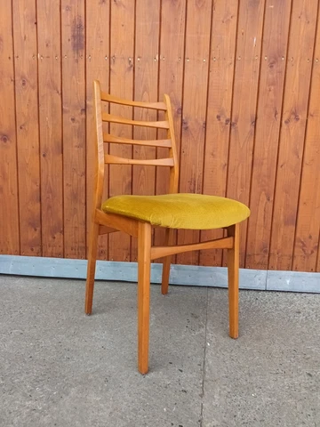 Kitchen Chair Dining Room Cocktail 50er Vintage Rockabilly Wood Cover
